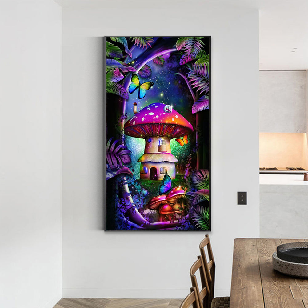 Diamond Painting - Full Round - forest mushrooms (30*50CM)
