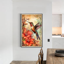 Load image into Gallery viewer, Diamond Painting - Full Round - hummingbird (40*60CM)
