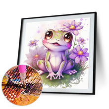 Load image into Gallery viewer, Diamond Painting - Full Round - happy frog (30*30CM)