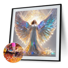 Load image into Gallery viewer, Diamond Painting - Full Round - angel girl (30*30CM)