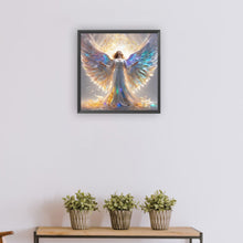Load image into Gallery viewer, Diamond Painting - Full Round - angel girl (30*30CM)