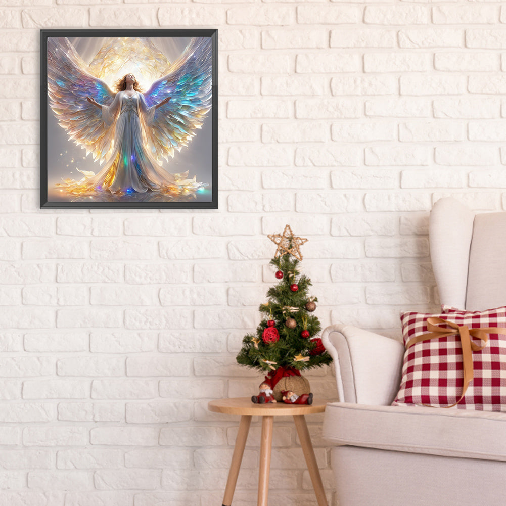 Diamond Painting - Full Round - angel girl (30*30CM)