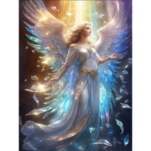 Load image into Gallery viewer, Diamond Painting - Full Round - Winged Angel (30*40CM)