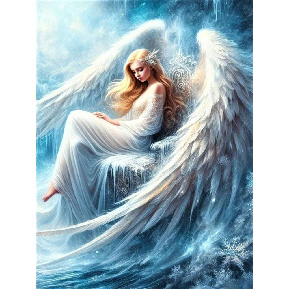 Diamond Painting - Full Round - Winged Angel (30*40CM)