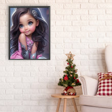 Load image into Gallery viewer, Diamond Painting - Full Round - big eyed girl (30*40CM)