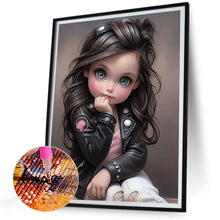 Load image into Gallery viewer, Diamond Painting - Full Round - big eyed girl (30*40CM)