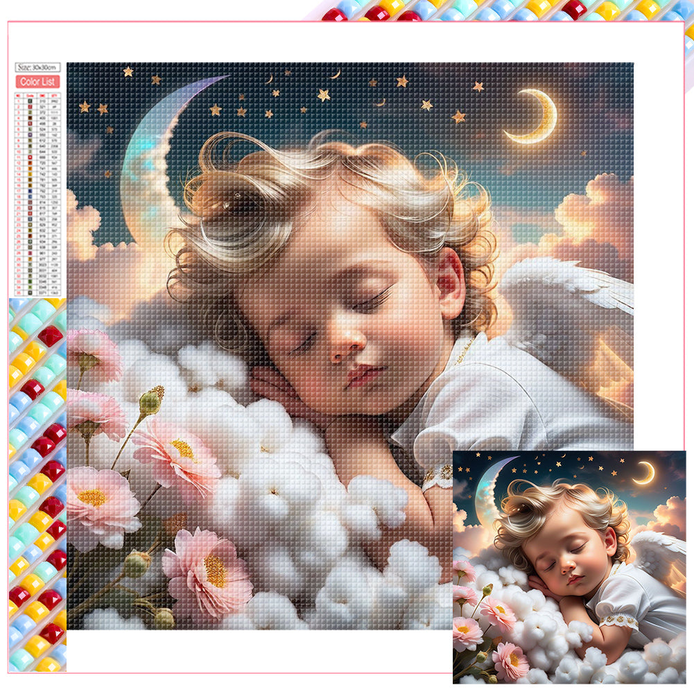 Diamond Painting - Full Square - dream baby (30*30CM)