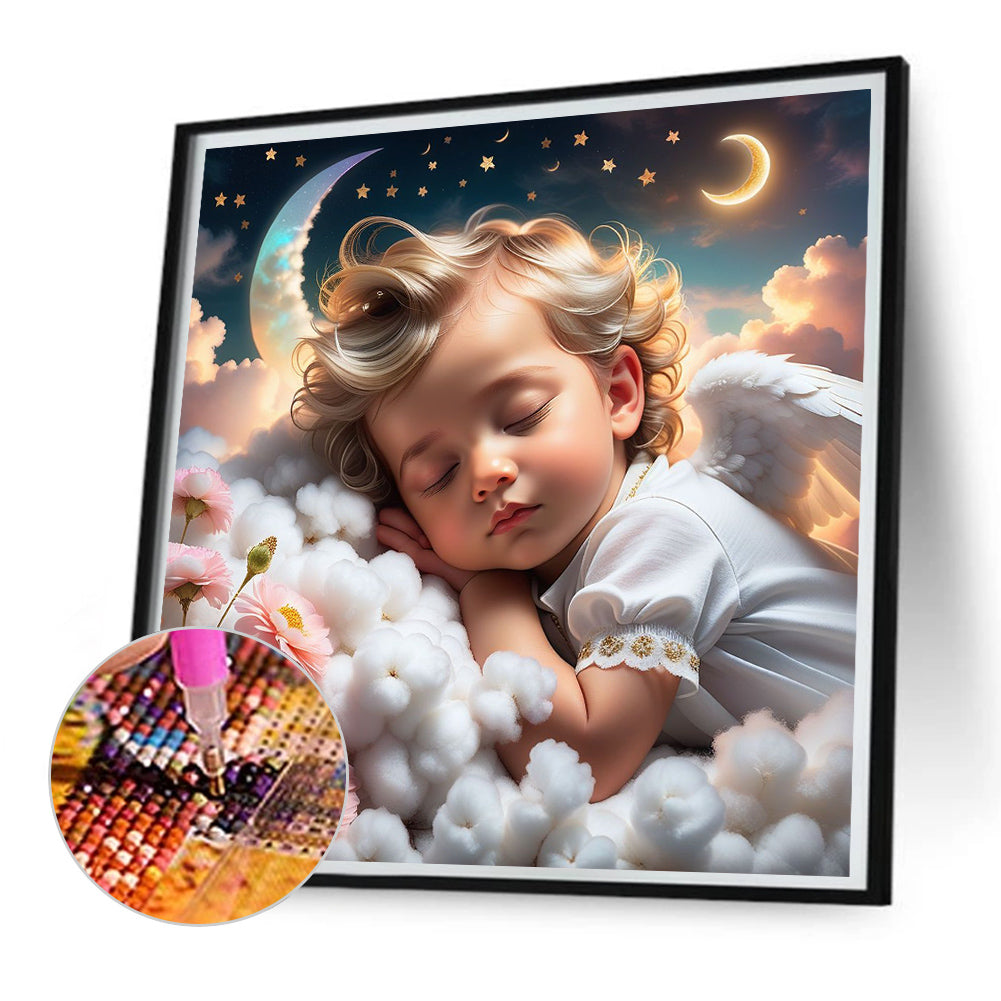 Diamond Painting - Full Square - dream baby (30*30CM)