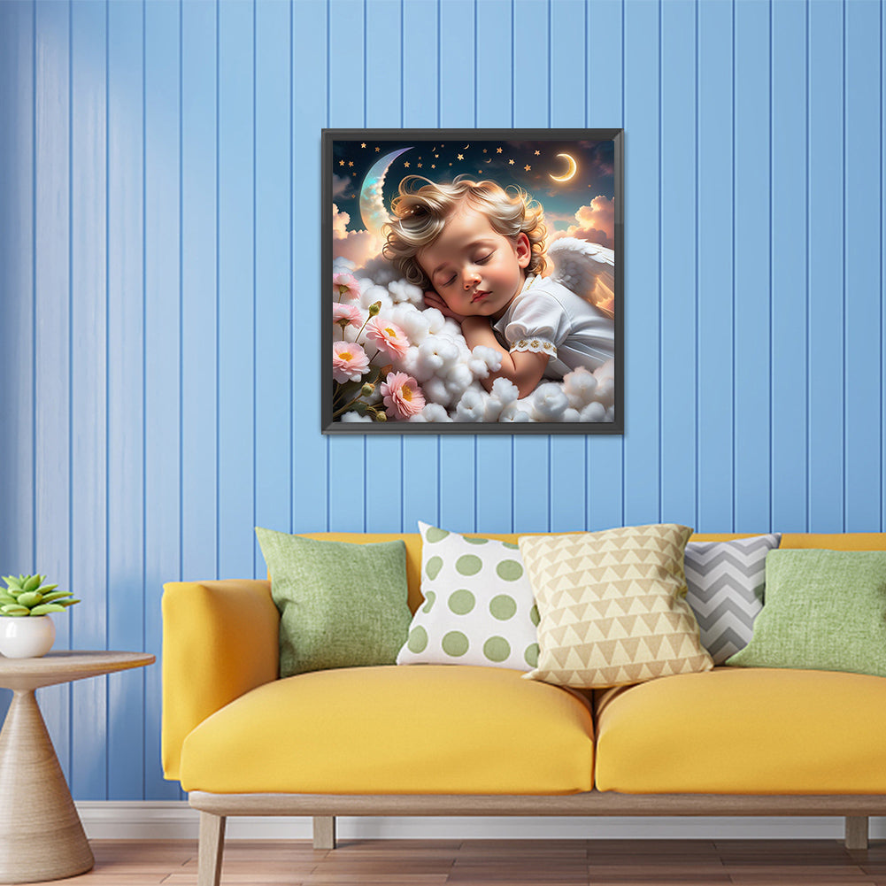 Diamond Painting - Full Square - dream baby (30*30CM)