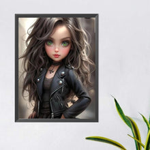 Load image into Gallery viewer, Diamond Painting - Full Round - sweet cool girl (40*50CM)