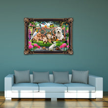 Load image into Gallery viewer, Animal Park 40*30CM(Canvas) Special Shaped Drill Diamond Painting