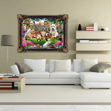Load image into Gallery viewer, Animal Park 40*30CM(Canvas) Special Shaped Drill Diamond Painting
