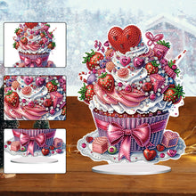 Load image into Gallery viewer, Heart Dessert DIY Diamond Painting Desktop Decoration for Office Desktop Decor