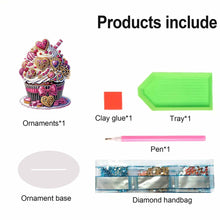 Load image into Gallery viewer, Heart Dessert DIY Diamond Painting Desktop Decoration for Office Desktop Decor