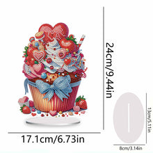 Load image into Gallery viewer, Heart Dessert DIY Diamond Painting Desktop Decoration for Office Desktop Decor