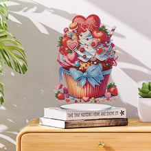 Load image into Gallery viewer, Heart Dessert DIY Diamond Painting Desktop Decoration for Office Desktop Decor