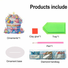 Load image into Gallery viewer, Heart Dessert DIY Diamond Painting Desktop Decoration for Office Desktop Decor