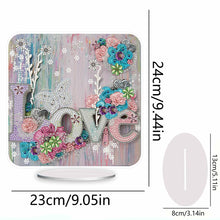 Load image into Gallery viewer, HOME LOVE Table Top Diamond Painting Ornament Kits for Home Office Desktop Decor