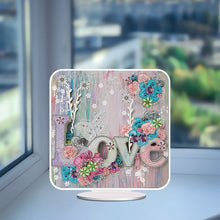 Load image into Gallery viewer, HOME LOVE Table Top Diamond Painting Ornament Kits for Home Office Desktop Decor