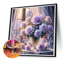 Load image into Gallery viewer, Diamond Painting - Full Round - Window vase (30*30CM)