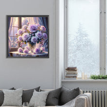 Load image into Gallery viewer, Diamond Painting - Full Round - Window vase (30*30CM)