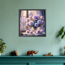 Load image into Gallery viewer, Diamond Painting - Full Round - Window vase (30*30CM)