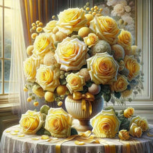 Load image into Gallery viewer, Diamond Painting - Full Round - Window vase (30*30CM)