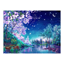 Load image into Gallery viewer, Fantasy View 40*30CM(Canvas) Special Shaped Drill Diamond Painting