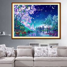 Load image into Gallery viewer, Fantasy View 40*30CM(Canvas) Special Shaped Drill Diamond Painting