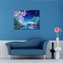 Load image into Gallery viewer, Fantasy View 40*30CM(Canvas) Special Shaped Drill Diamond Painting