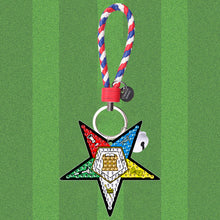 Load image into Gallery viewer, Wigan Football Club Double Sided Diamond Painting Keychain for Beginners Adults