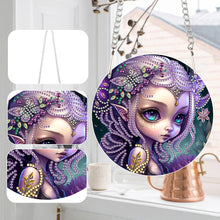 Load image into Gallery viewer, Acrylic Dragon and Witch Single-Sided 5D DIY Diamond Painting Hanging Pendant