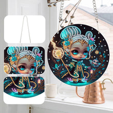 Load image into Gallery viewer, Acrylic Dragon and Witch Single-Sided 5D DIY Diamond Painting Hanging Pendant