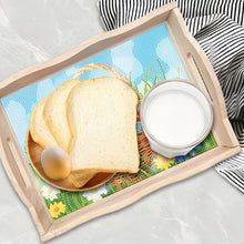 Load image into Gallery viewer, Easter Bunny Diamond Painting Nesting Food Trays with Handle for Serving Food