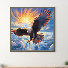 Load image into Gallery viewer, Diamond Painting - Full Round - soaring eagle (30*30CM)