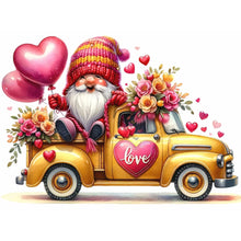 Load image into Gallery viewer, Diamond Painting - Full Round - Valentine's Day Float Gnome (40*30CM)