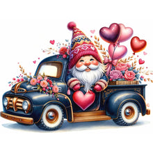 Load image into Gallery viewer, Diamond Painting - Full Round - Valentine's Day Float Gnome (40*30CM)