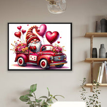 Load image into Gallery viewer, Diamond Painting - Full Round - Valentine's Day Float Gnome (40*30CM)