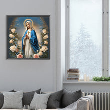Load image into Gallery viewer, Diamond Painting - Full Round - virgin mary (30*30CM)