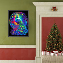 Load image into Gallery viewer, Diamond Painting - Full Round - Colorful peacock (40*50CM)