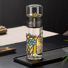 Load image into Gallery viewer, 4 Pcs Animal Cartoon Diamond Sticker Girl Queen Diamond Painting Sticker for Cup