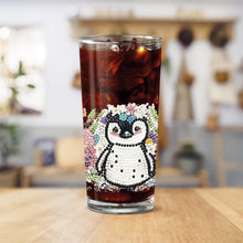 Load image into Gallery viewer, 4 Pcs Animal Cartoon Diamond Sticker Girl Queen Diamond Painting Sticker for Cup