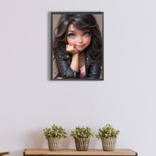 Load image into Gallery viewer, Diamond Painting - Full Square - sweet cool girl (30*40CM)