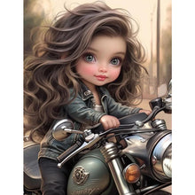 Load image into Gallery viewer, Diamond Painting - Full Square - sweet cool girl (30*40CM)