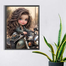 Load image into Gallery viewer, Diamond Painting - Full Square - sweet cool girl (30*40CM)