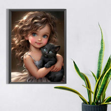 Load image into Gallery viewer, Diamond Painting - Full Square - sweet cool girl (30*40CM)