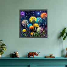Load image into Gallery viewer, Diamond Painting - Full Round - dandelion (30*30CM)