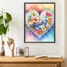 Load image into Gallery viewer, Diamond Painting - Full Round - Hearts and birds (30*40CM)