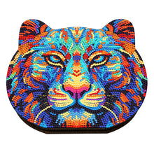 Load image into Gallery viewer, Wood Diamond Painting Jewelry Box Kit for Rings Necklace Organizer (Tiger Head