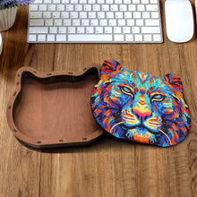 Load image into Gallery viewer, Wood Diamond Painting Jewelry Box Kit for Rings Necklace Organizer (Tiger Head